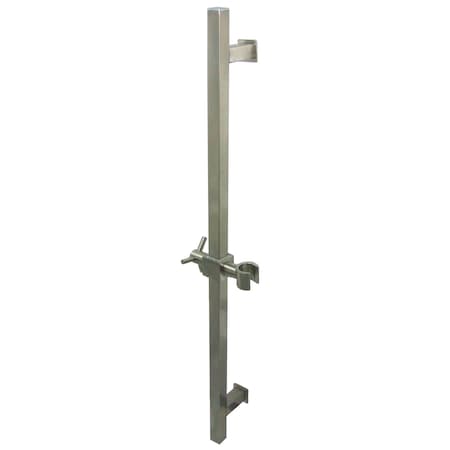 Showerscape 22" Brass Shower Slide Bar, Brushed Nickel K8241M8